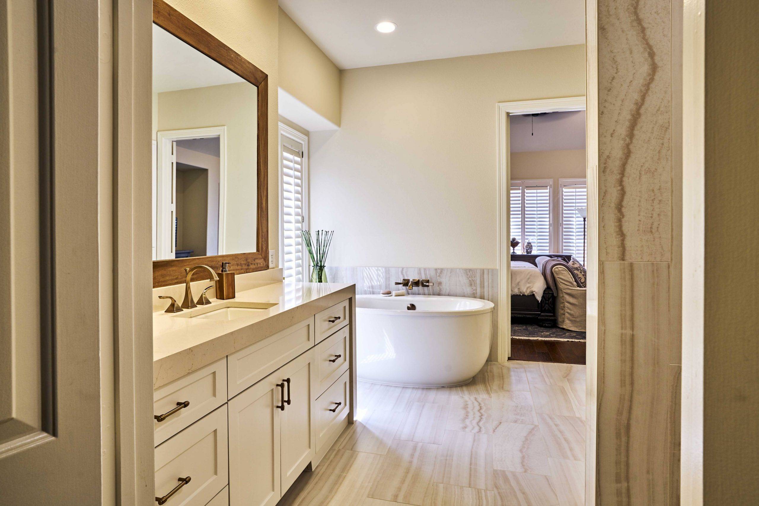 Bathroom renovation project