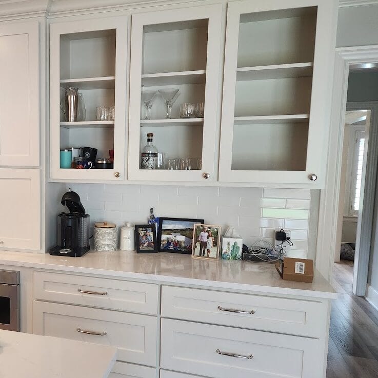 Many of our cabinet options are designed to withstand moisture, ensuring they remain intact and functional in kitchens and bathrooms where spills and humidity are prevalent.