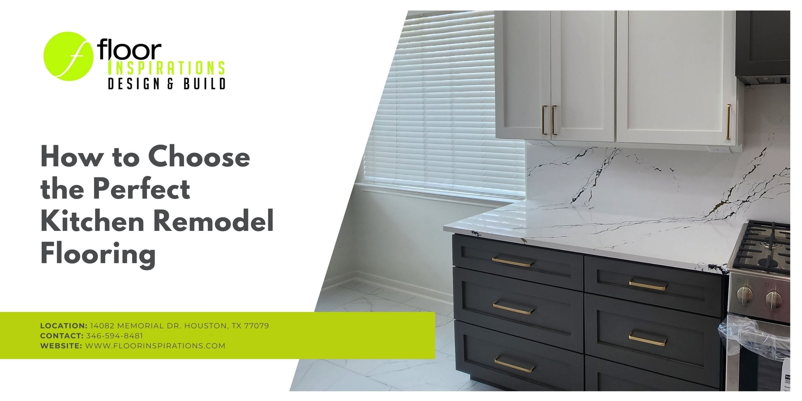 Perfect kitchen flooring while remodeling your home in Houston